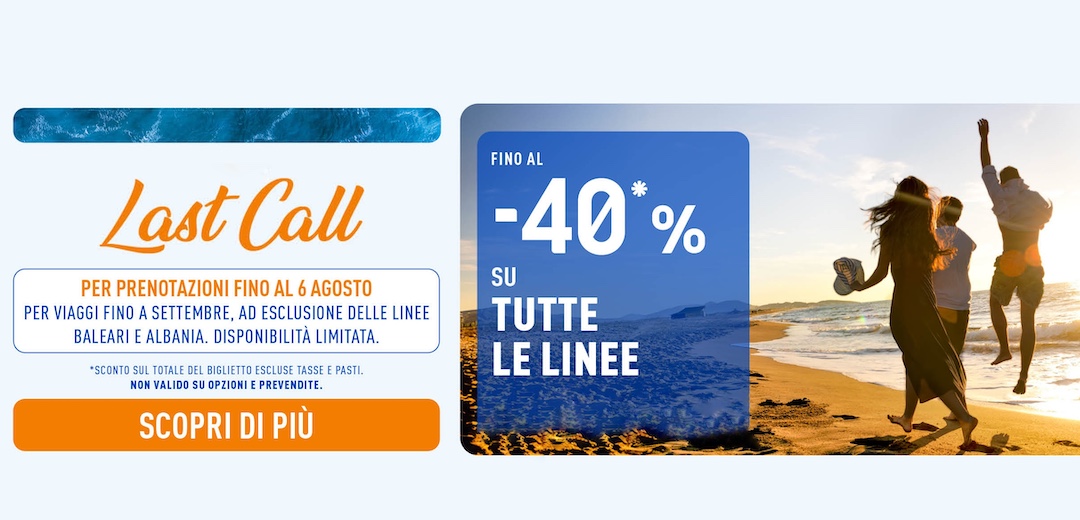 Promo Last Call -40%